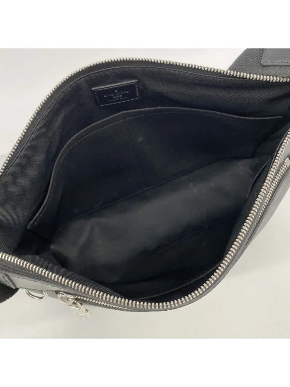 Louis Vuitton Shoulder Bag Damier Graphite Mick PM Black